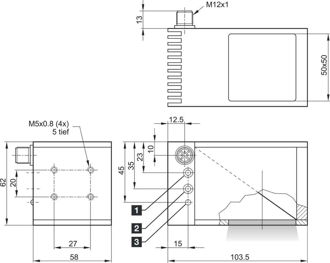  BEK-K50/50-G1TI-IBS Di-Soric 206820