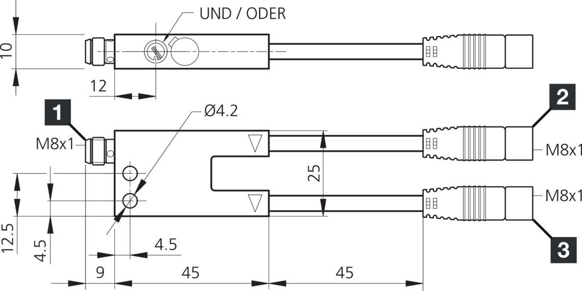  AV2-UND/ODER-PS-TS Di-Soric 204383