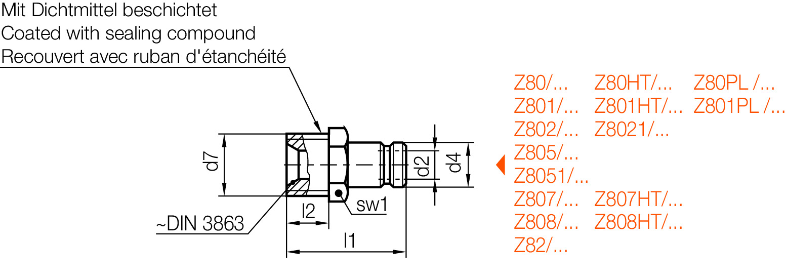   HASCO Z81/13xG1/4