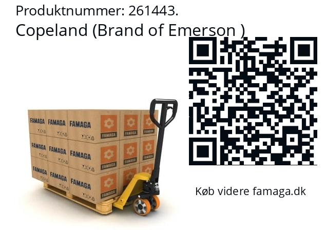   Copeland (Brand of Emerson ) 261443.