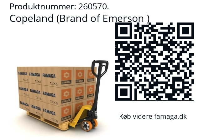   Copeland (Brand of Emerson ) 260570.