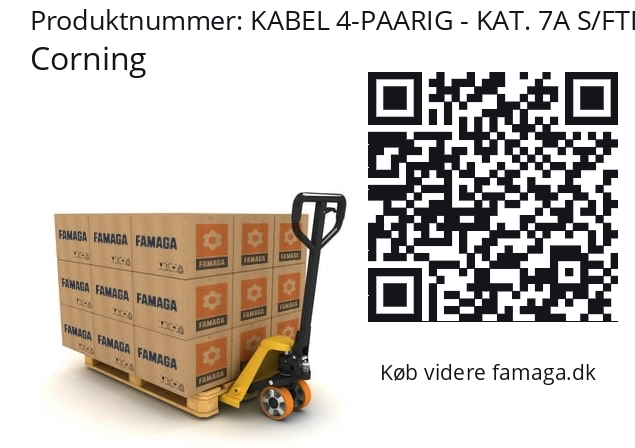   Corning KABEL 4-PAARIG - KAT. 7A S/FTP