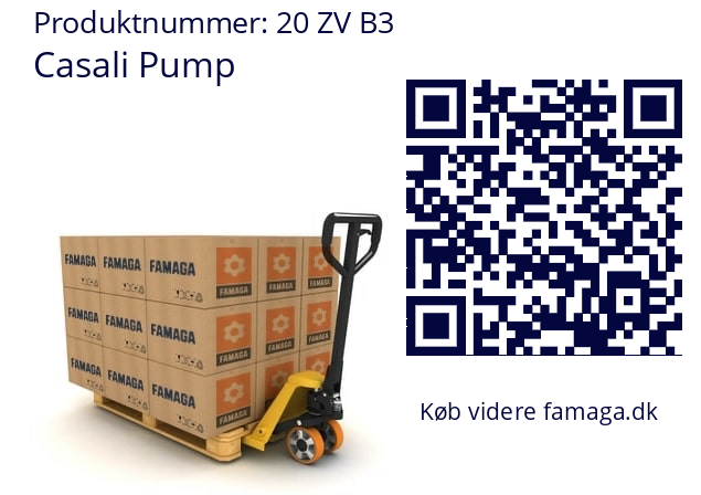   Casali Pump 20 ZV B3