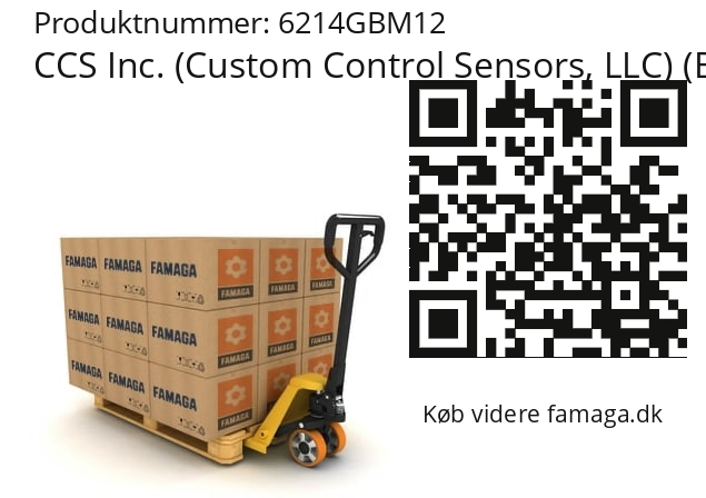   CCS Inc. (Custom Control Sensors, LLC) (Brand of OPTEX GROUP) 6214GBM12