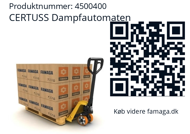   CERTUSS Dampfautomaten 4500400