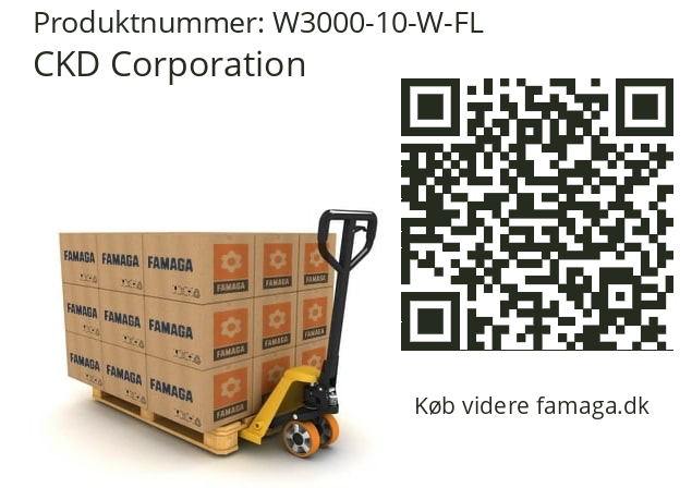   CKD Corporation W3000-10-W-FL