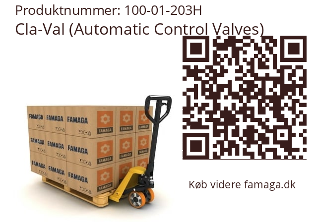   Cla-Val (Automatic Control Valves) 100-01-203H