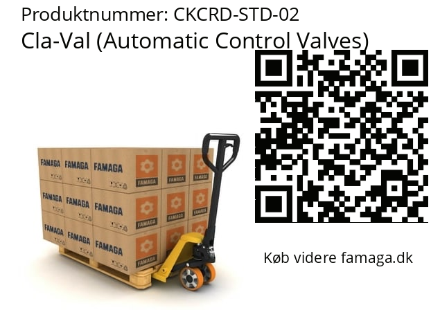   Cla-Val (Automatic Control Valves) CKCRD-STD-02