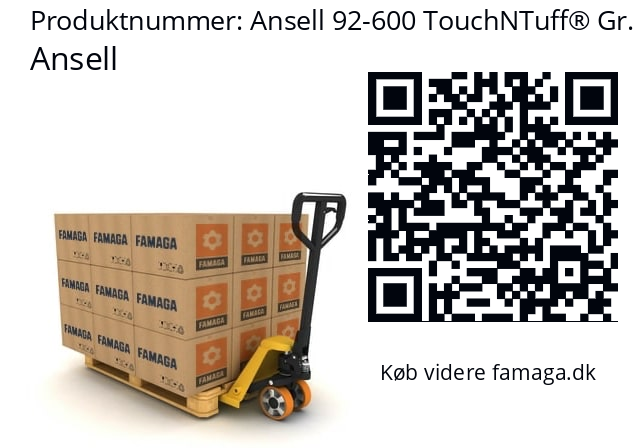   Ansell Ansell 92-600 TouchNTuff® Gr. 8,5 - 9 (L)