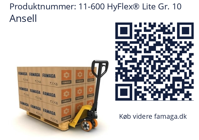   Ansell 11-600 HyFlex® Lite Gr. 10