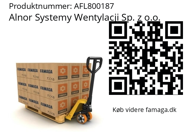   Alnor Systemy Wentylacji Sp. z o.o. AFL800187