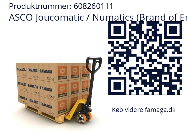   ASCO Joucomatic / Numatics (Brand of Emerson) 608260111