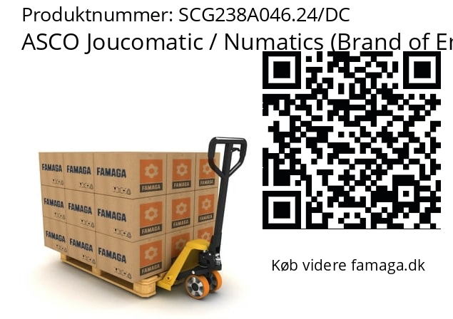   ASCO Joucomatic / Numatics (Brand of Emerson) SCG238A046.24/DC