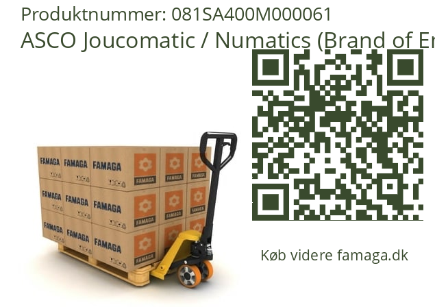   ASCO Joucomatic / Numatics (Brand of Emerson) 081SA400M000061