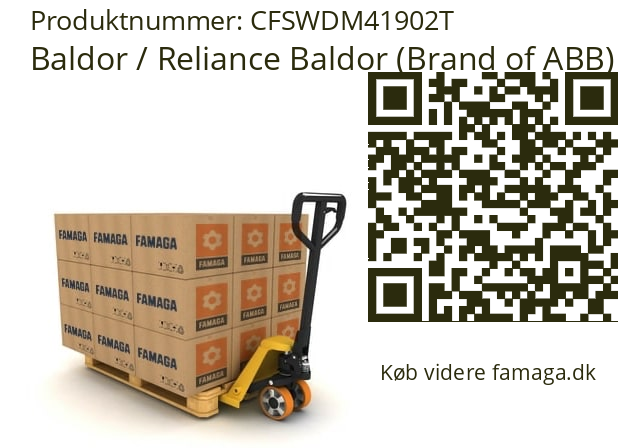   Baldor / Reliance Baldor (Brand of ABB) CFSWDM41902T