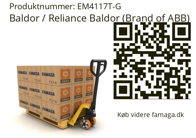   Baldor / Reliance Baldor (Brand of ABB) EM4117T-G