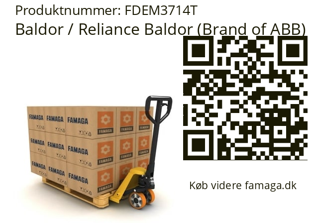   Baldor / Reliance Baldor (Brand of ABB) FDEM3714T