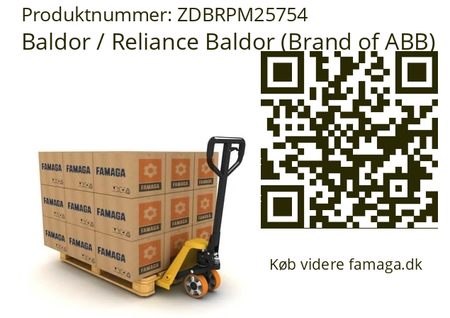   Baldor / Reliance Baldor (Brand of ABB) ZDBRPM25754