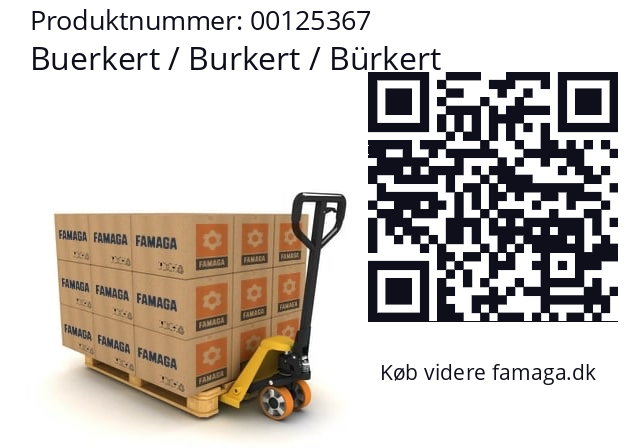   Buerkert / Burkert / Bürkert 00125367