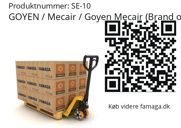   GOYEN / Mecair / Goyen Mecair (Brand of Pentair) SE-10