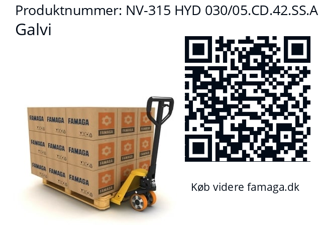   Galvi NV-315 HYD 030/05.CD.42.SS.AU.ZN