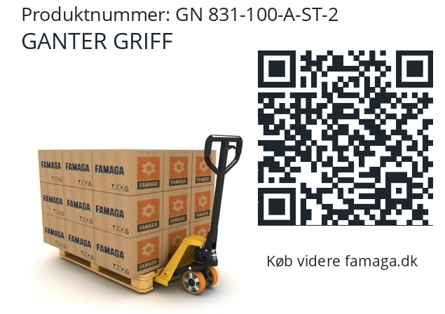   GANTER GRIFF GN 831-100-A-ST-2