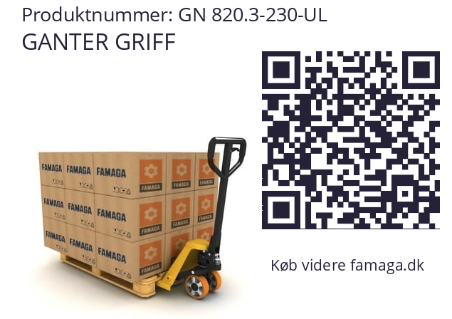   GANTER GRIFF GN 820.3-230-UL