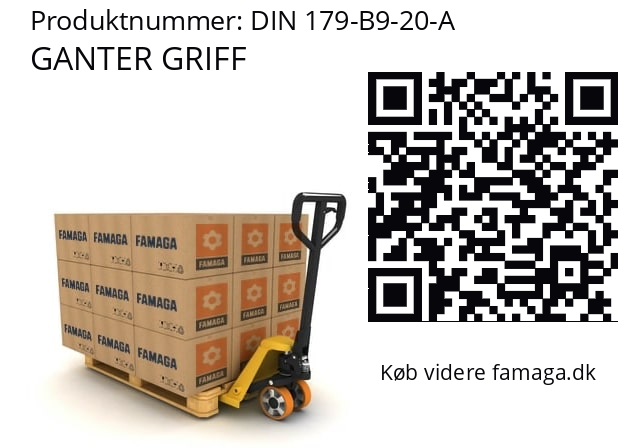   GANTER GRIFF DIN 179-B9-20-A