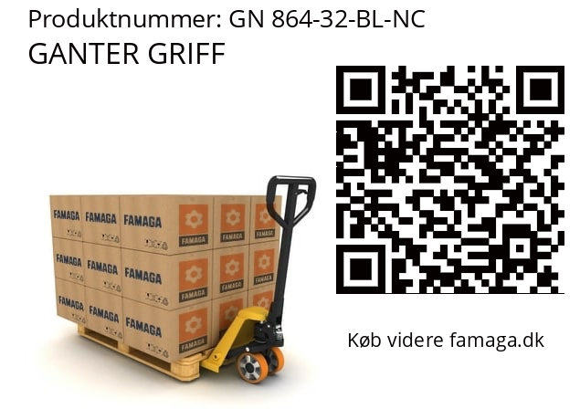   GANTER GRIFF GN 864-32-BL-NC