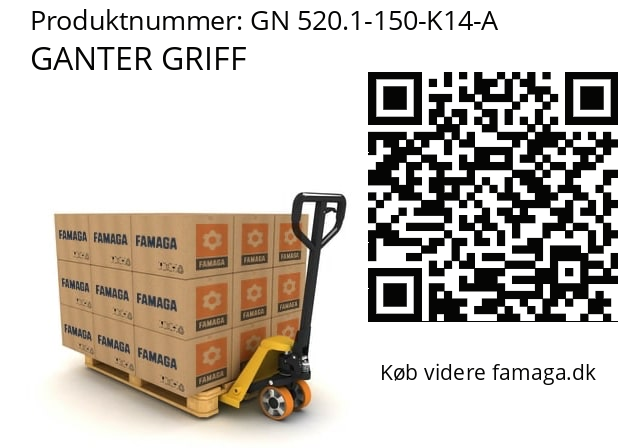   GANTER GRIFF GN 520.1-150-K14-A