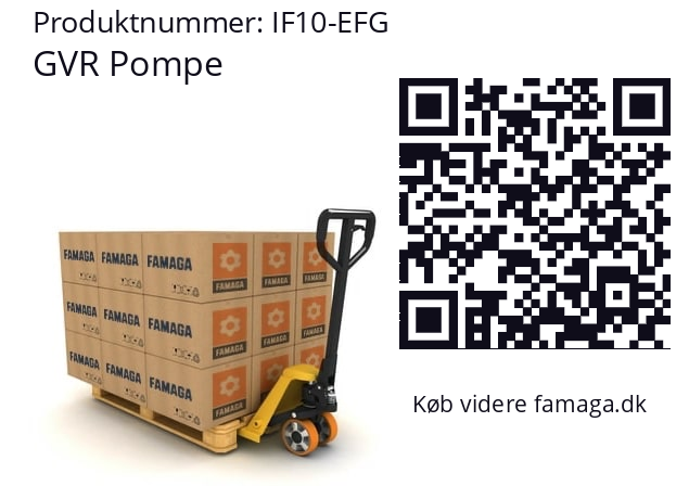   GVR Pompe IF10-EFG