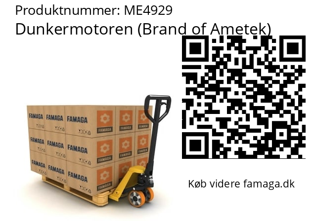   Dunkermotoren (Brand of Ametek) ME4929