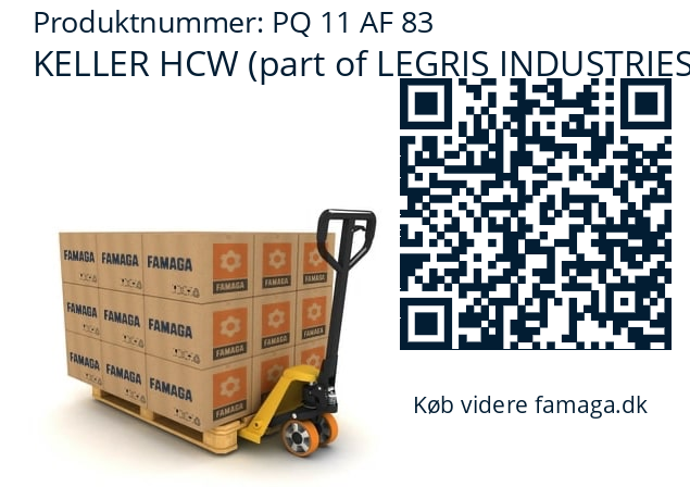   KELLER HCW (part of LEGRIS INDUSTRIES) PQ 11 AF 83