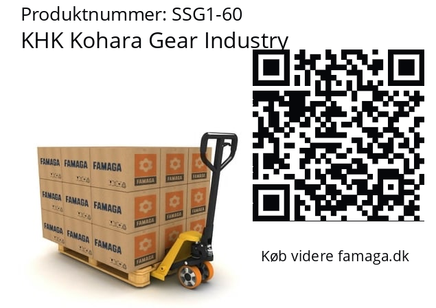   KHK Kohara Gear Industry SSG1-60