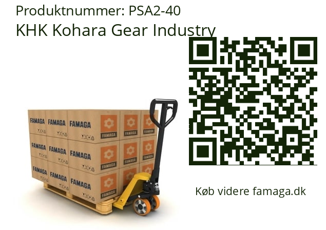   KHK Kohara Gear Industry PSA2-40