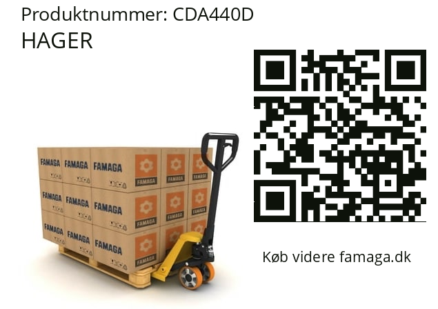   HAGER CDA440D