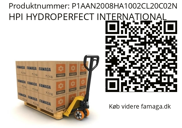   HPI HYDROPERFECT INTERNATIONAL P1AAN2008HA1002CL20C02N