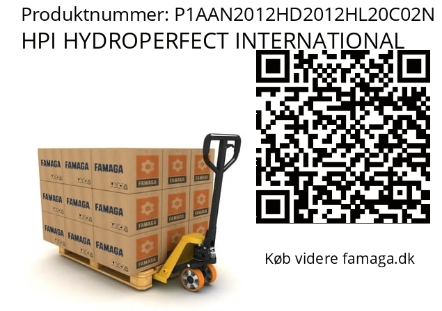   HPI HYDROPERFECT INTERNATIONAL P1AAN2012HD2012HL20C02N