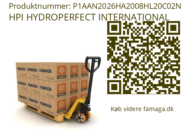   HPI HYDROPERFECT INTERNATIONAL P1AAN2026HA2008HL20C02N