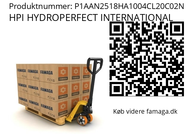   HPI HYDROPERFECT INTERNATIONAL P1AAN2518HA1004CL20C02N