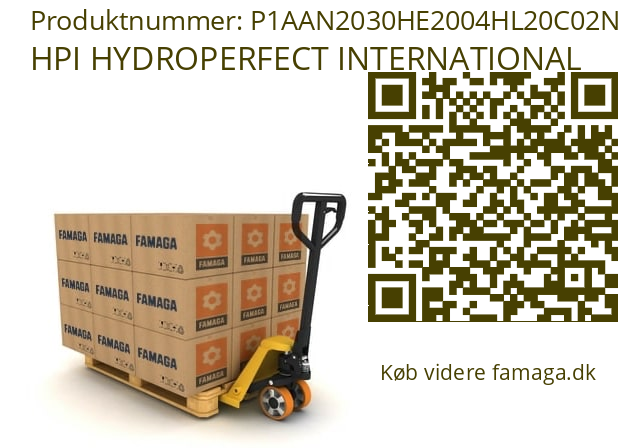   HPI HYDROPERFECT INTERNATIONAL P1AAN2030HE2004HL20C02N