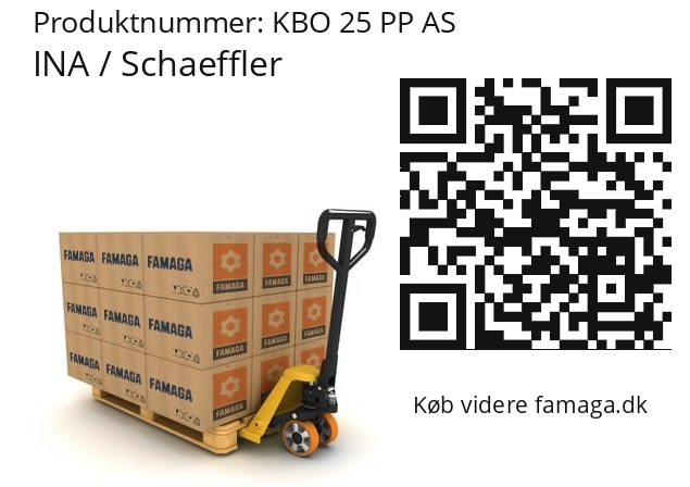   INA / Schaeffler KBO 25 PP AS