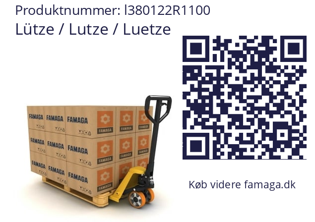   Lütze / Lutze / Luetze l380122R1100