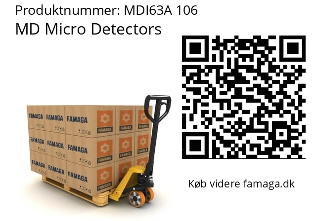  MDI63A500Z5/30P10XXPR MD Micro Detectors MDI63A 106