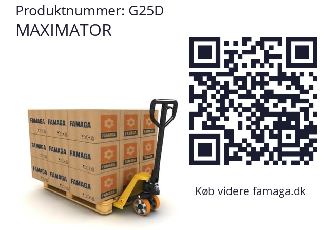   MAXIMATOR G25D