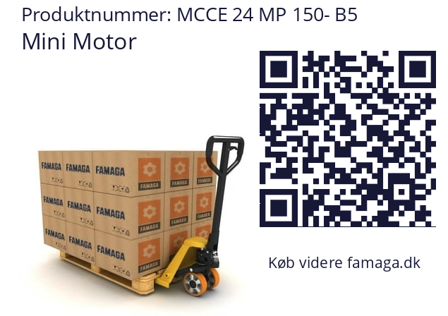   Mini Motor MCCE 24 MP 150- B5