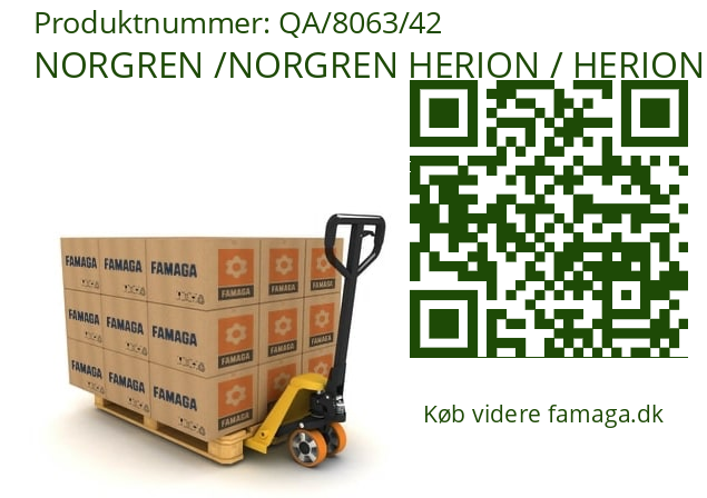   NORGREN /NORGREN HERION / HERION QA/8063/42