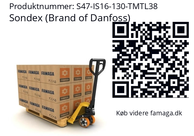   Sondex (Brand of Danfoss) S47-IS16-130-TMTL38