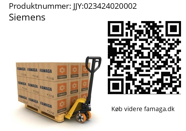   Siemens JJY:023424020002