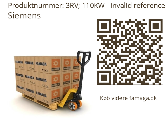   Siemens 3RV; 110KW - invalid reference